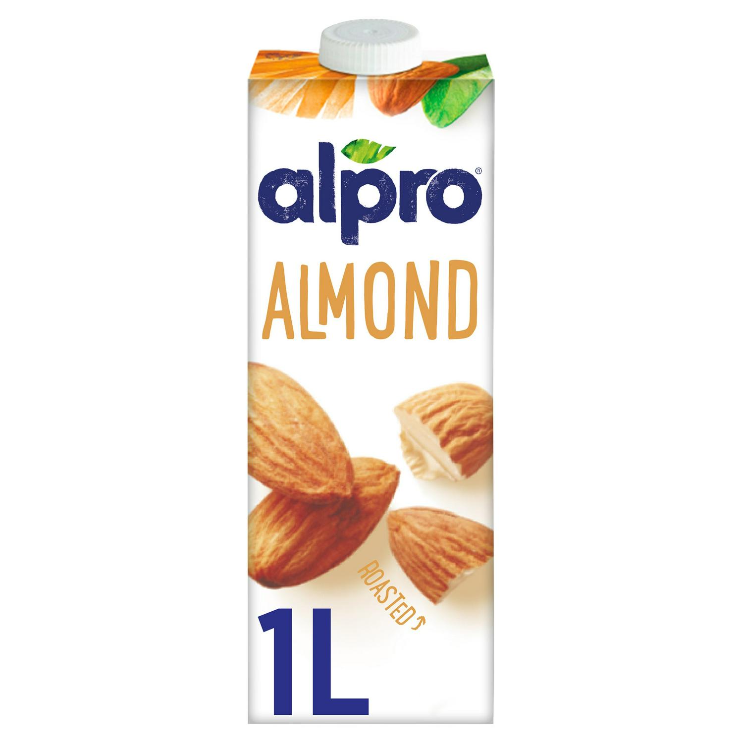 Alpro Almond Long Life Drink 1L (October 2023) RRP 1.95 CLEARANCE XL 39p or 3 for 99p